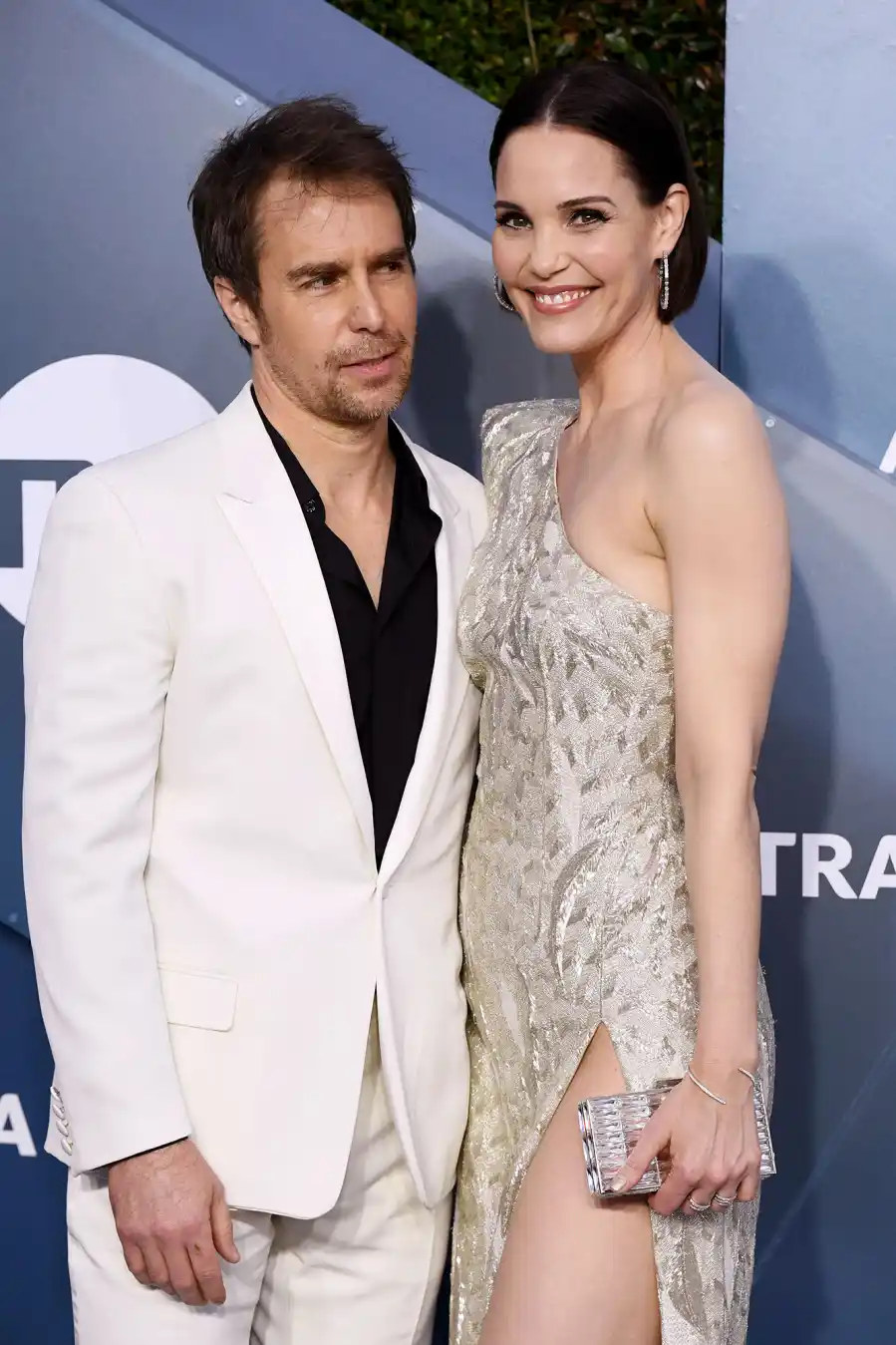 January 2020 SAG Awards Sam Rockwell and Leslie Bibb Relationship Timeline