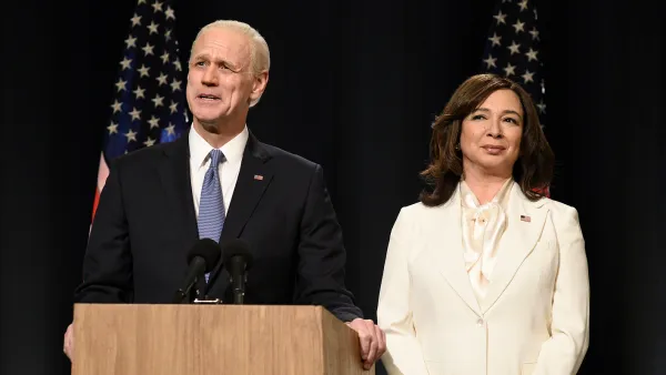 Jim Carrey and Maya Rudolph Reprise Joe Biden and Kamala Harris Roles on 'SNL' After Historic Win