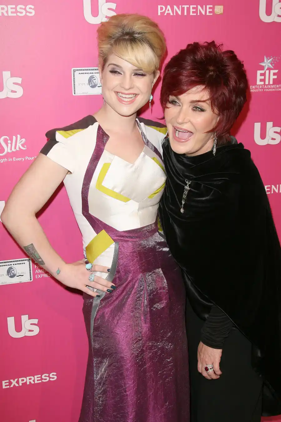 Kelly and Sharon Osbourne Osbournes Family Album