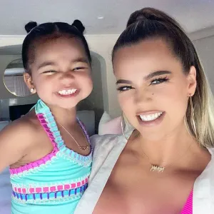 Khloe Kardashian's Daughter True Stops ‘to Smell the Roses’ in Sweet Pic