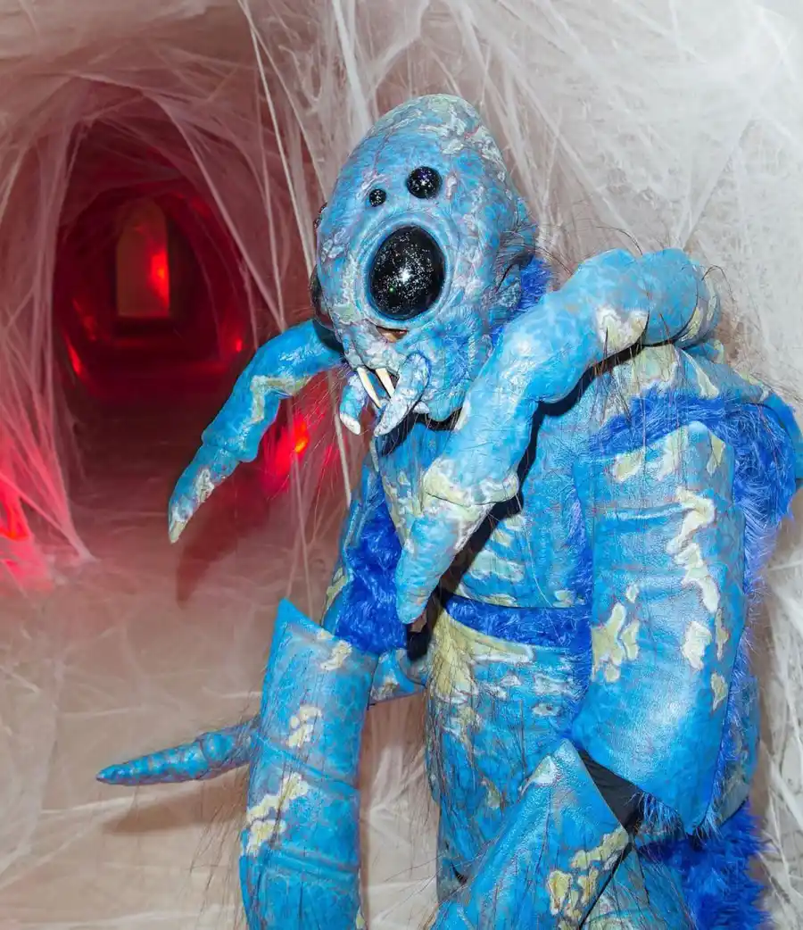 Kim Kardashian and Kanye West Dress as Spiders Celebrating Halloween With 4 Kids: Pics