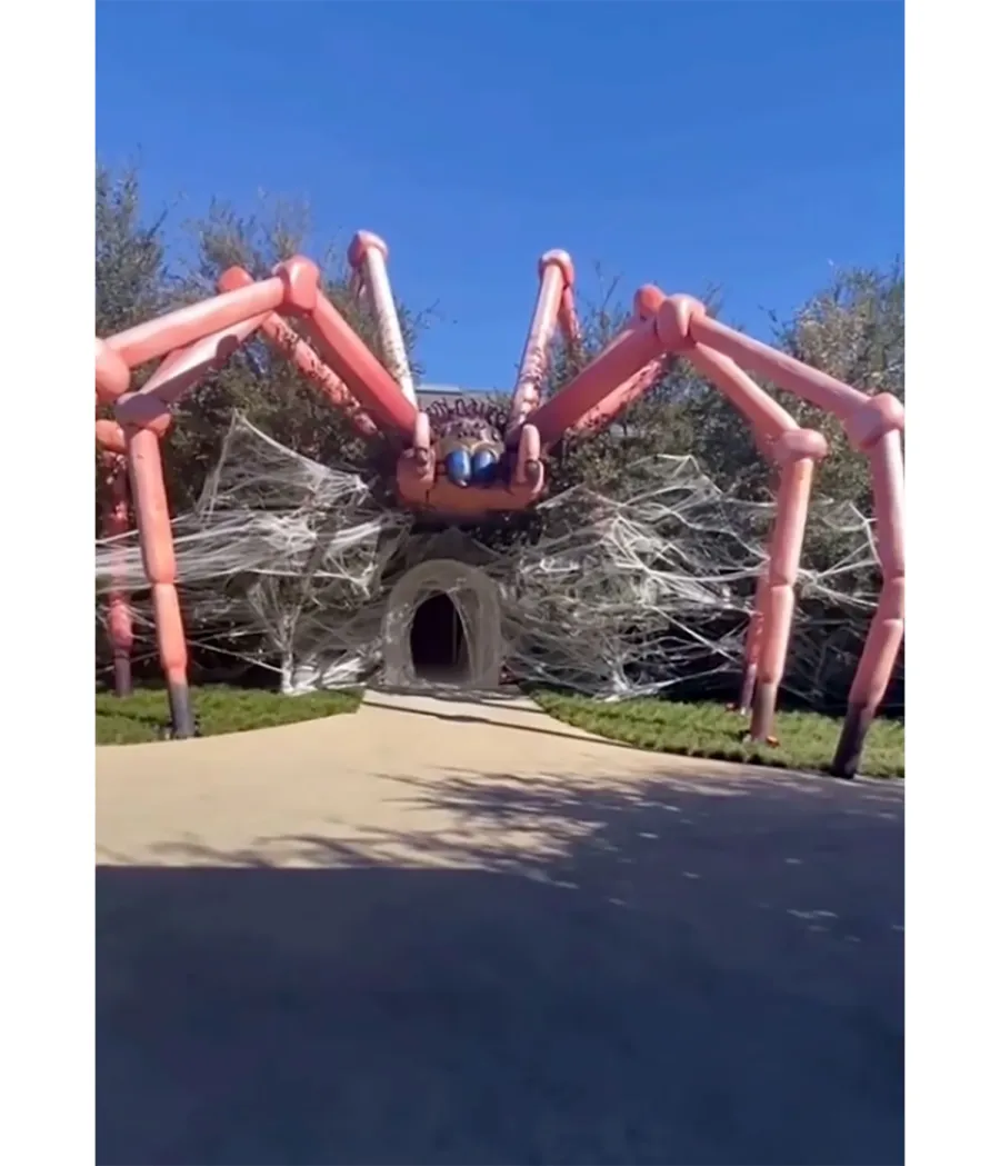 Kim Kardashian and Kanye West Dress as Spiders Celebrating Halloween With 4 Kids: Pics
