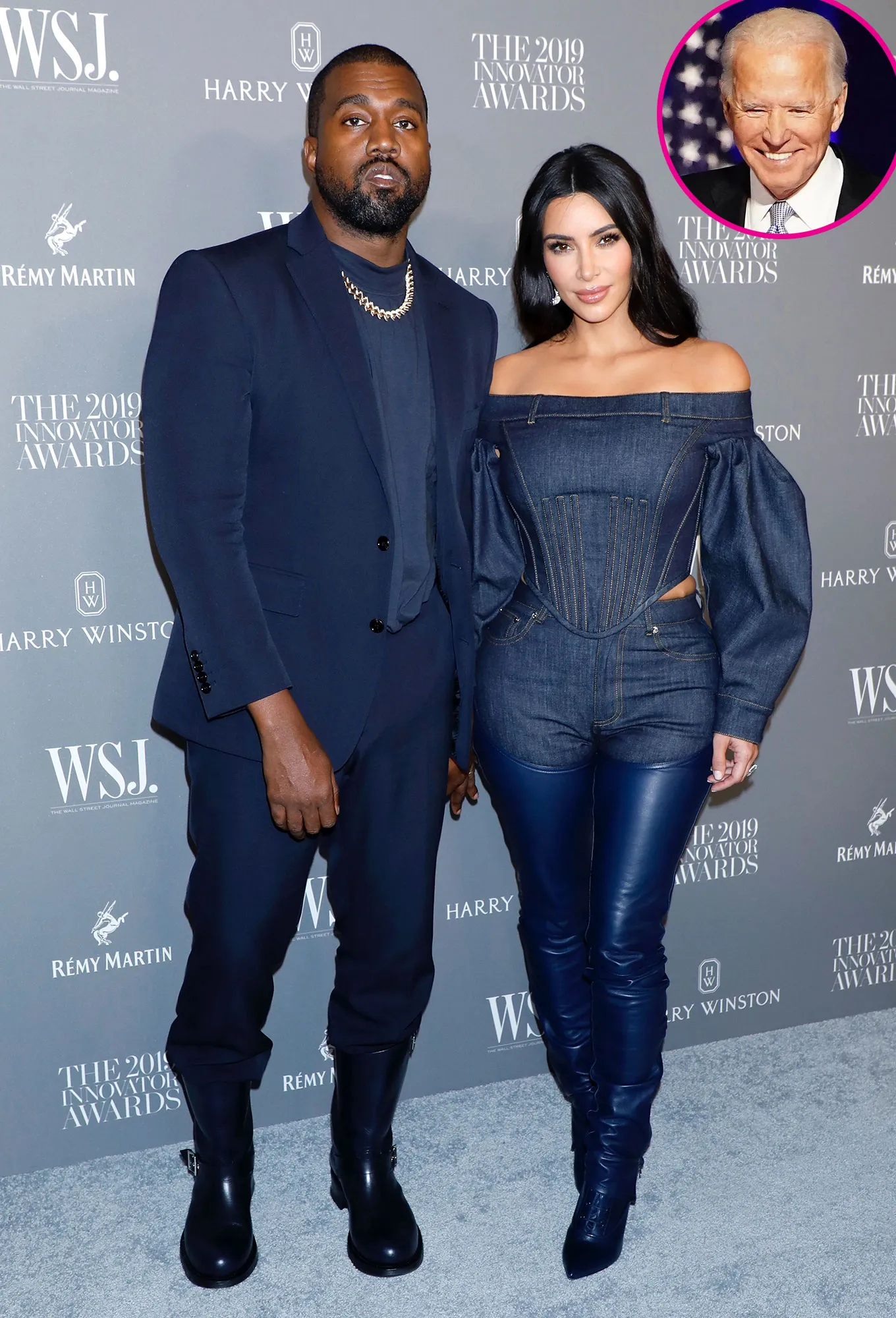 Kim Kardashian Shares Photos With Kanye West After Congratulating Joe Biden on Victory
