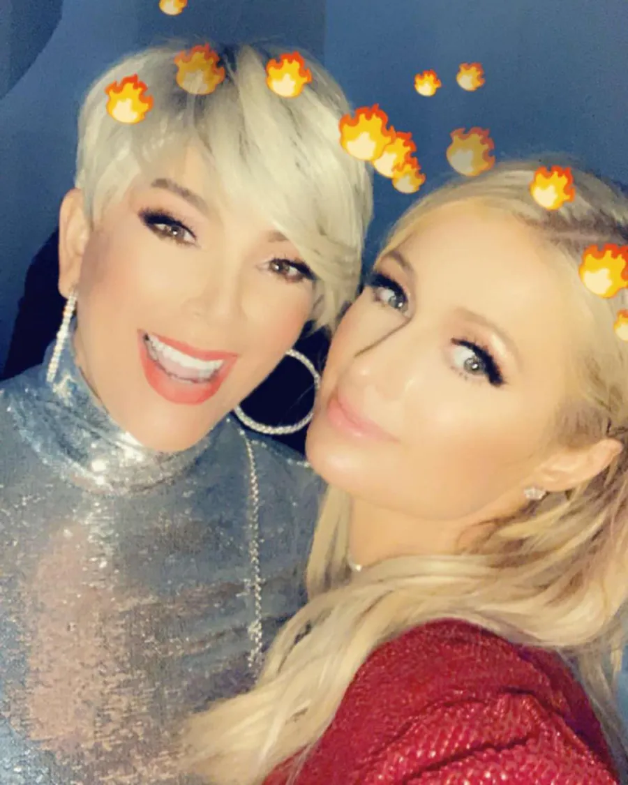 Kris Jenner December 2018 blonde