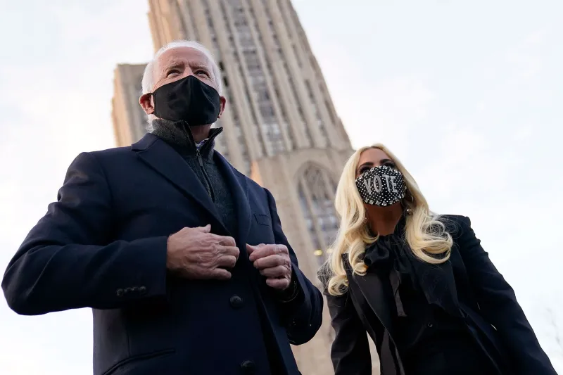 Lady Gaga Reflects on Her Relationship With Ex-Fiance Taylor Kinney While Stumping for Joe Biden