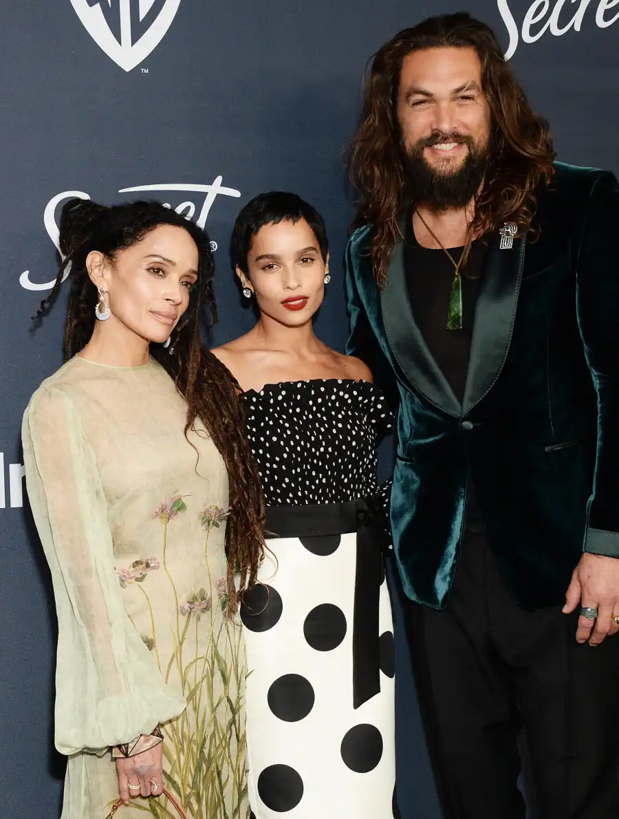 Lisa Bonet Zoe Kravitz Jason Momoa