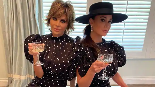 Lisa Rinna and Kyle Richards Twin in Polka Dots: 'Oops We Did It Again'