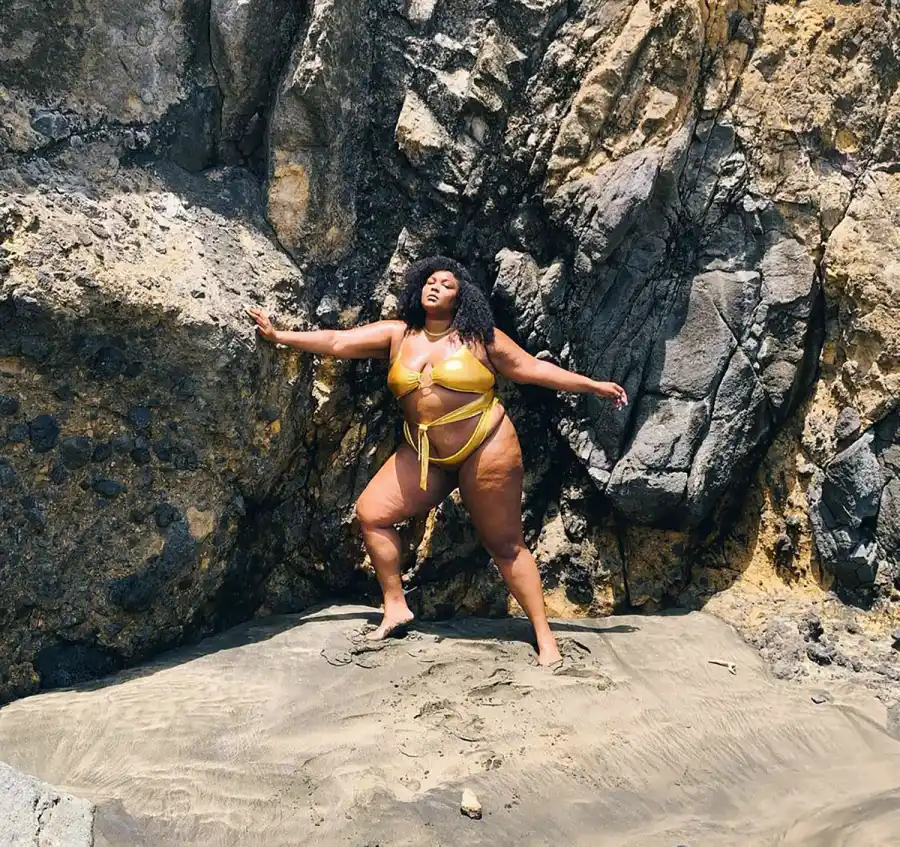 See Lizzo's Hottest Swim Moments