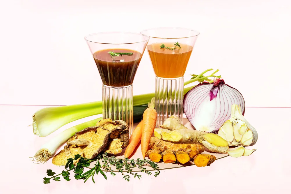 Melissa Bolona Tells Us How Beauty and the Broth Bone Broth Helps With Gut Health Shiny Hair and Glowing Skin