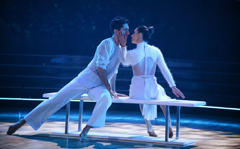 NEV SCHULMAN JENNA JOHNSON dancing with the stars