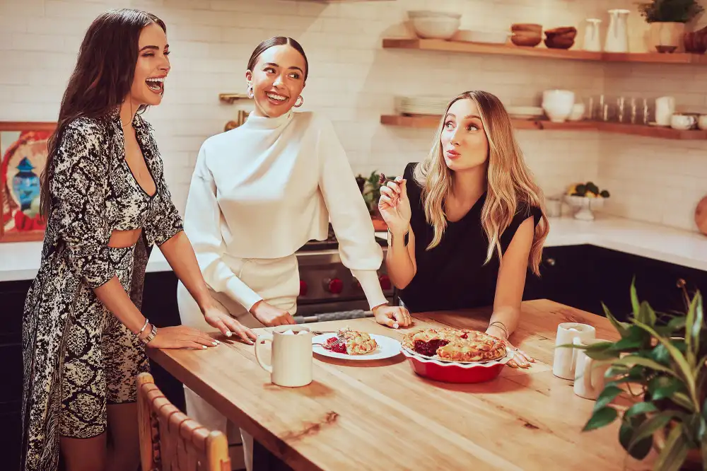 Olivia Culpo Sophia Culpo and Aurora Culpo promote their Culpo x INC line for Macys