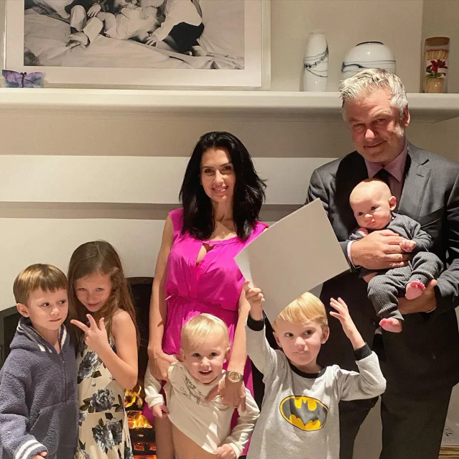 November 2020 Party Hilaria Alec Baldwin Family Album
