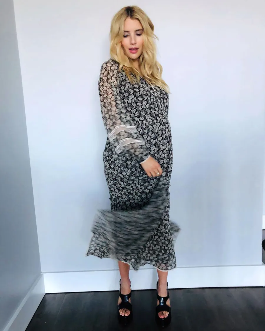 Pregnant Emma Roberts Baby Bump Moments