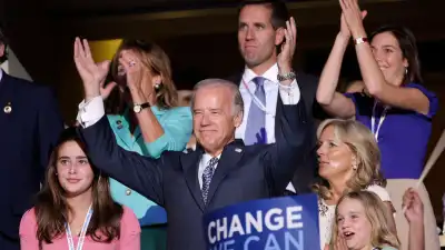 Joe Biden Sweetest Moments With His Kids and Grandkids Over the Years