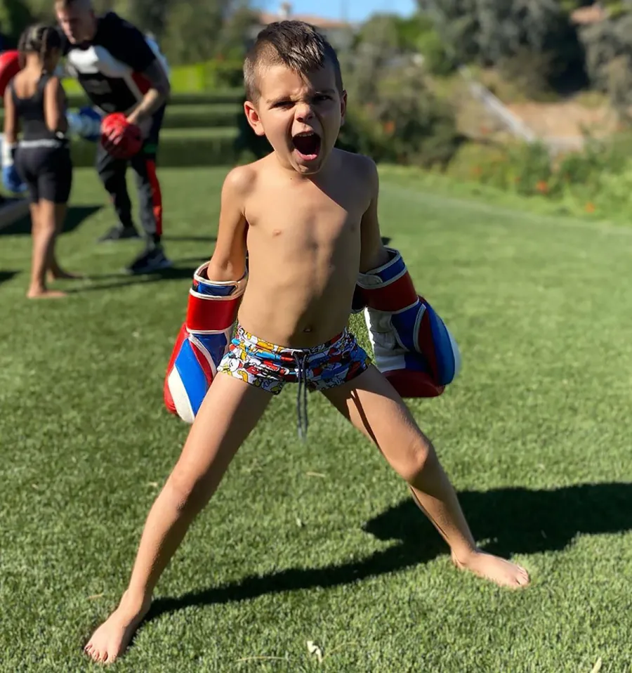 Battle Cry! See Kourtney Kardashian and Scott Disick’s Son Reign’s Album