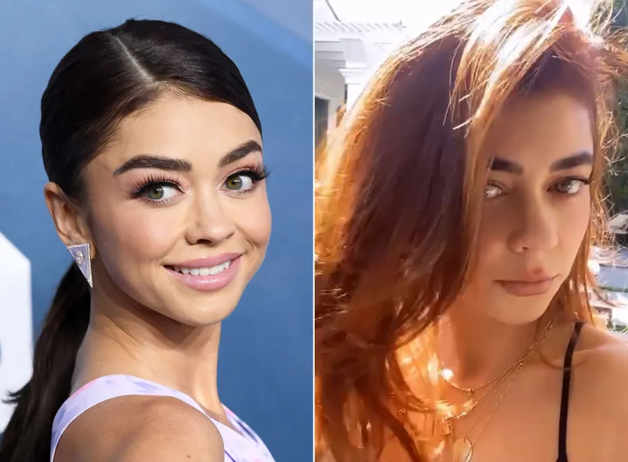 Sarah Hyland Debuts Fiery Cooper Hair That's 'Perfect for Her Olive Skin Tone'