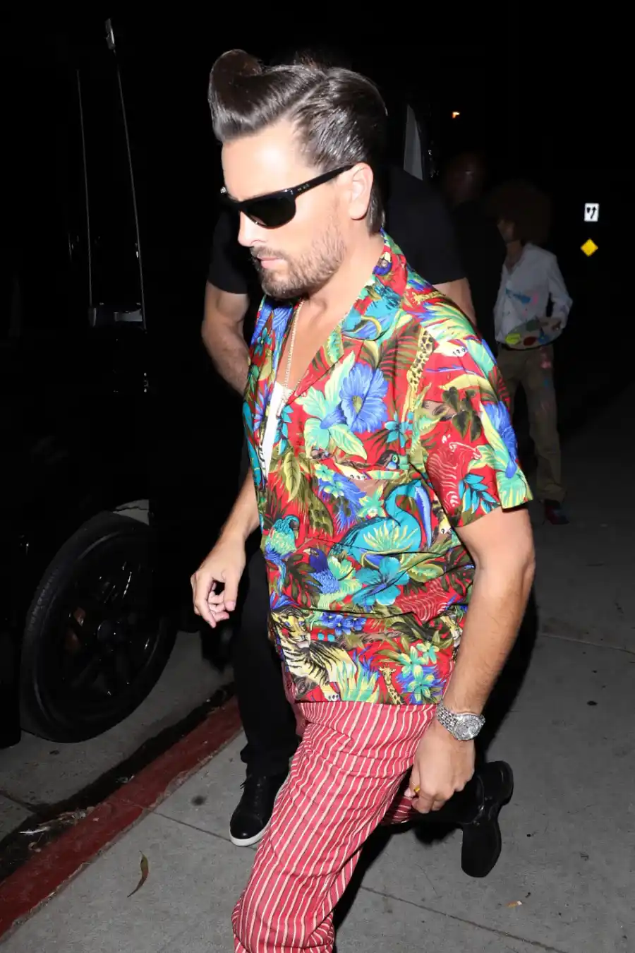 Scott Disick Attends Halloween Party With Amelia Hamlin After Cozy Pics With Kourtney Kardashian