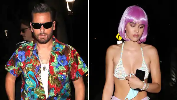 Scott Disick Attends Halloween Party With Amelia Hamlin After Cozy Pics With Kourtney Kardashian