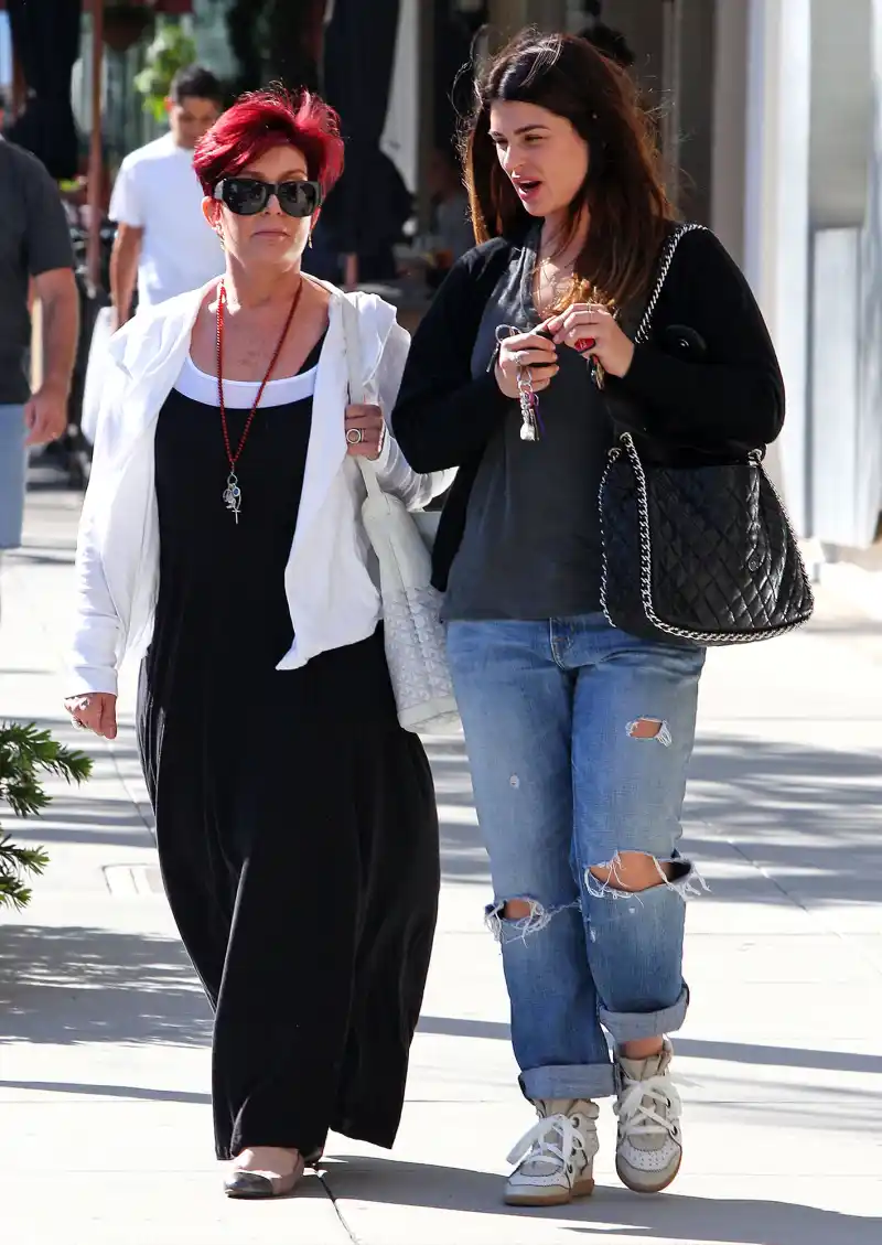 Sharon Osbourne and Aimee Osbourne Osbournes Family Album