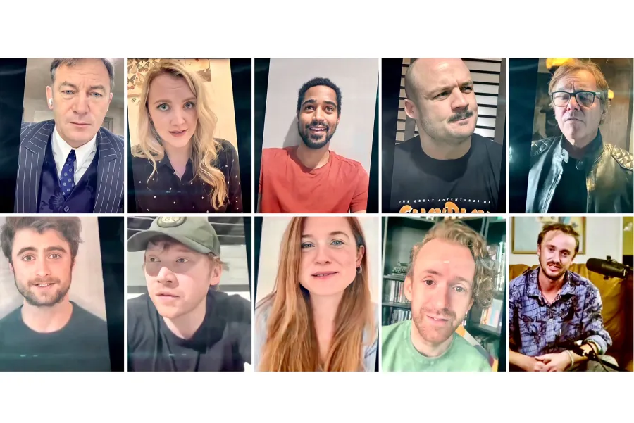 Stars Reunite Over Video-Chat Harry Potter