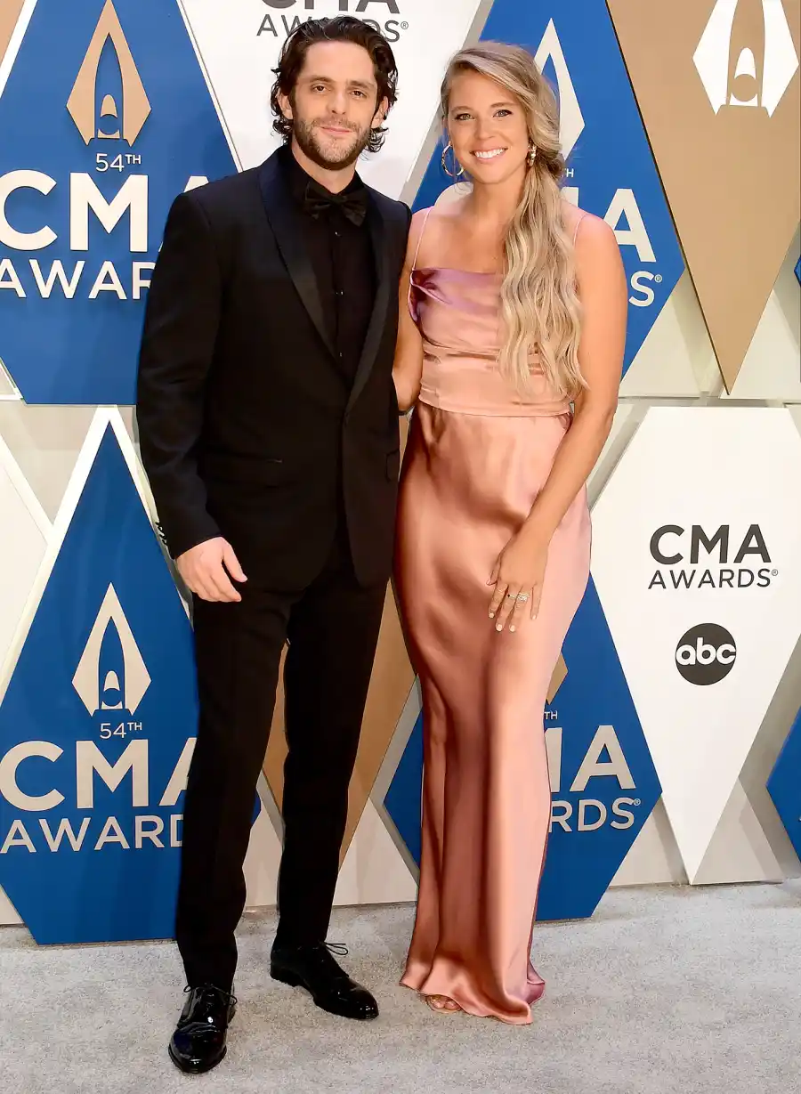 THOMAS RHETT LAUREN AKINS CMA Awards 2020