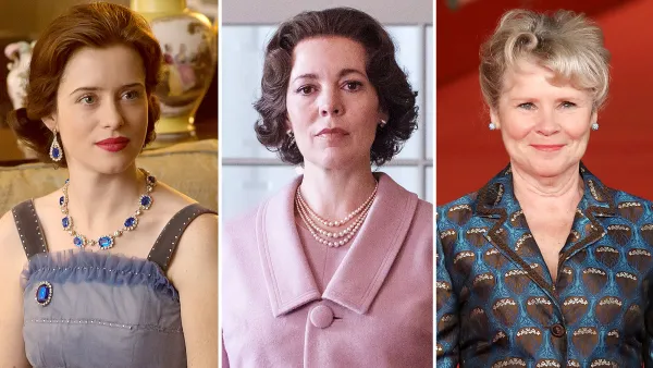 Claire Foy/Olivia Colman/Imelda Staunton The Crown Cast Through Years Photos