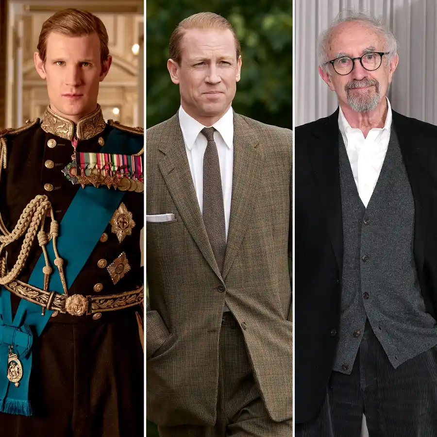 Matt Smith/Tobias Menzies/Jonathan Pryce The Crown Cast Through Years Photos