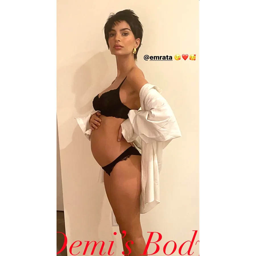 Emily Ratajkowski Pregnant Celebs Dressing Up Baby Bumps in Halloween Costumes