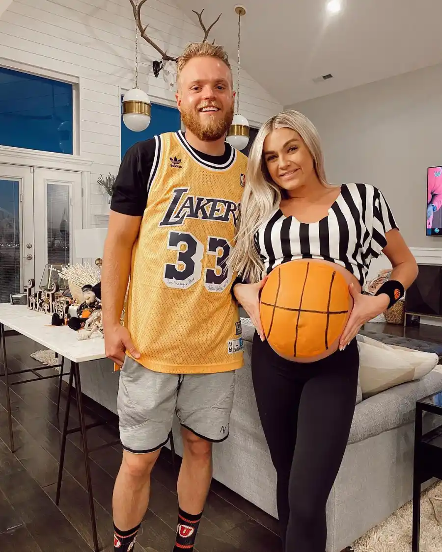 Lindsay Arnold Pregnant Celebs Dressing Up Baby Bumps in Halloween Costumes