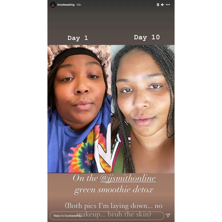 Lizzo Shuts Down Criticism After Facing Backlash for Doing a 10-Day Juice Cleanse