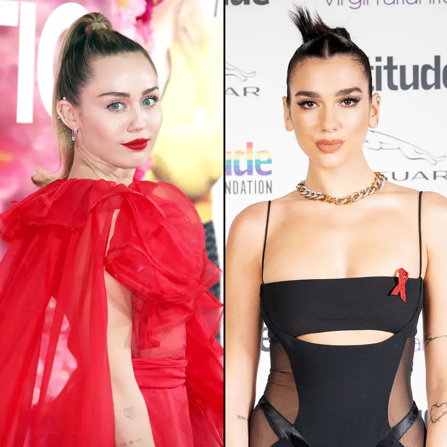 Dua Lipa Miley Cyrus Revelations
