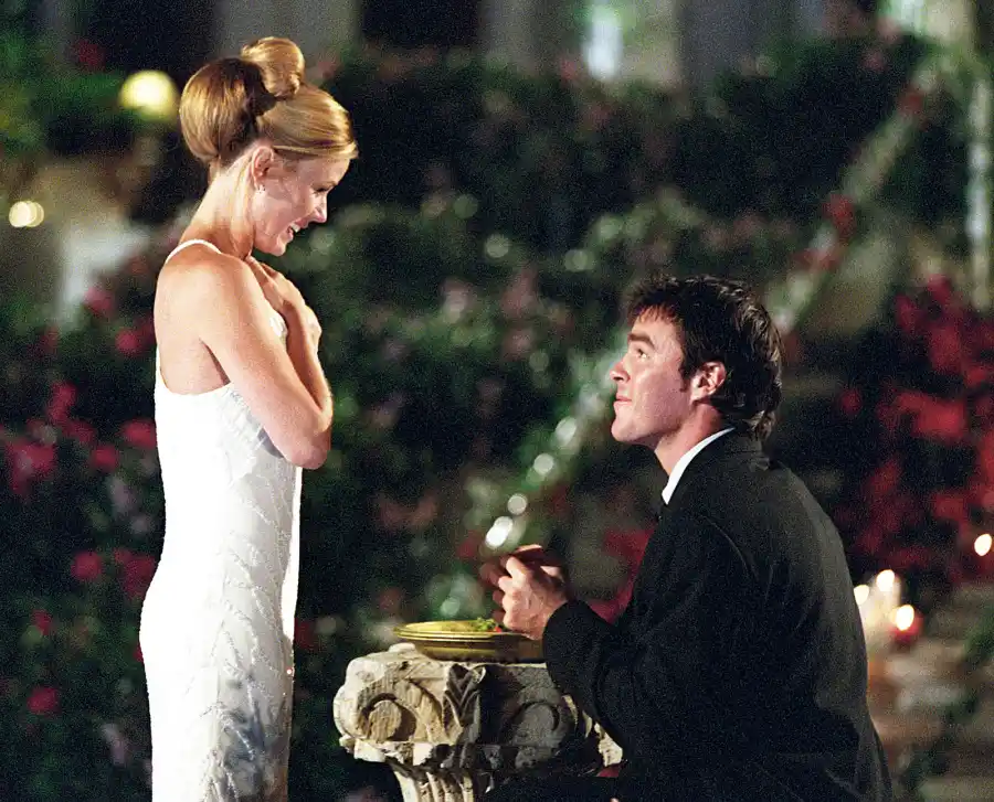 Proposal on The Bachelorette Trista Sutter and Ryan Sutter Relationship Timeline