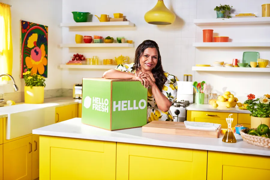 Mindy Kaling x HelloFresh Luxury Handbag Shopping Buzzzz-o-Meter Issue 2