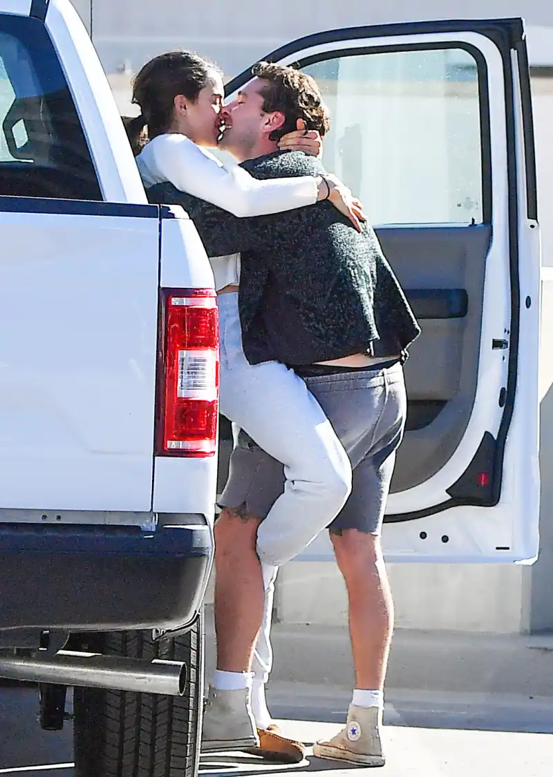 Shia LaBeouf and Margaret Qualley Kiss Amid FKA Twigs Scandal