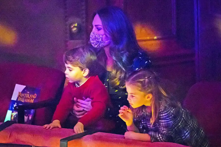 Prince George Princess Charlotte and Prince Louis Walk Their First Red Carpet