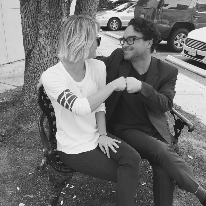 5 Kaley Cuoco and Johnny Galecki Kaley jokes about 'secret flings' after Ryan Sweeting divorce