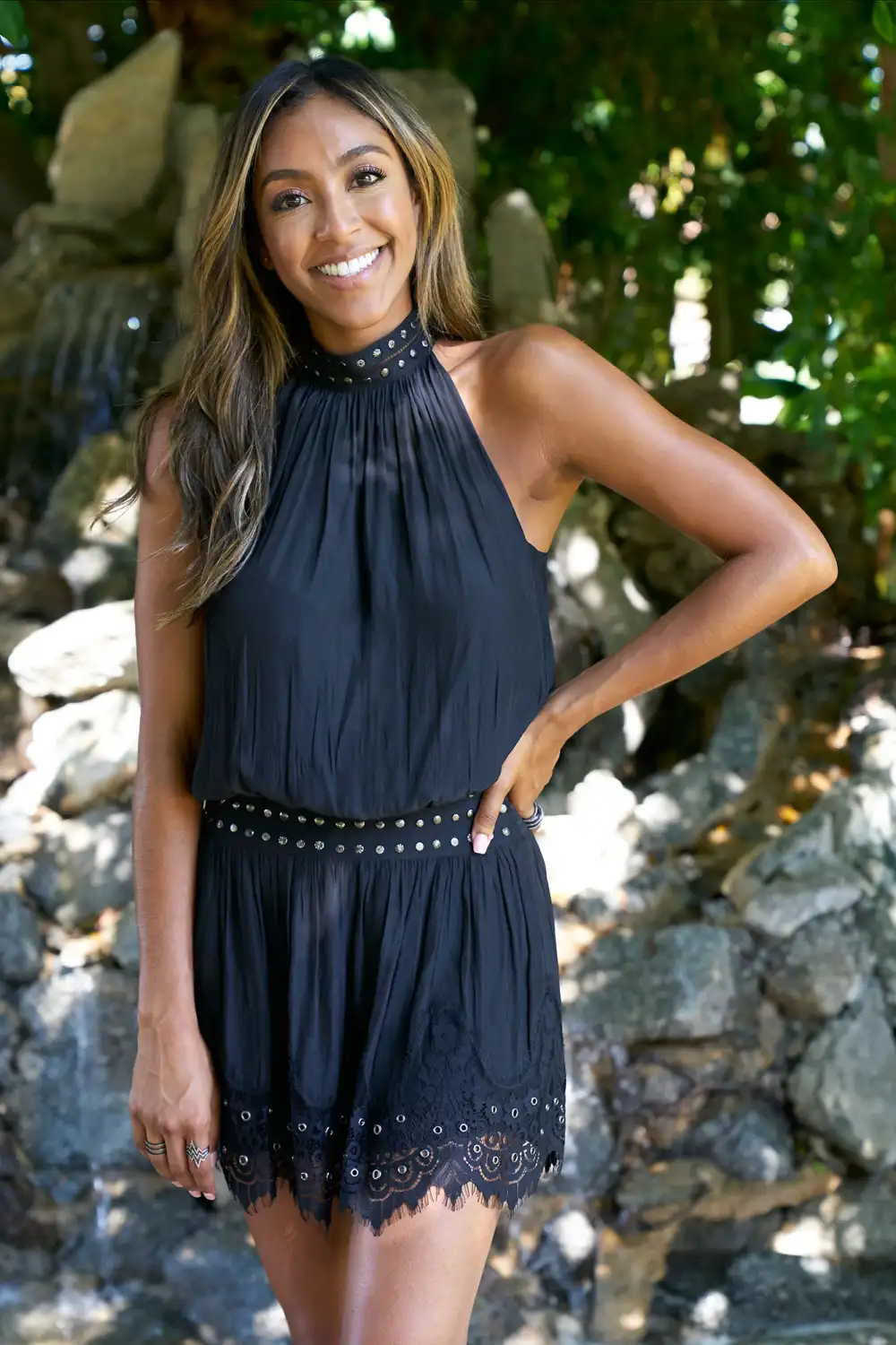 Bachelorette Tayshia Adams Continues to Talk About Divorce After Ex Josh Bourelle Claims