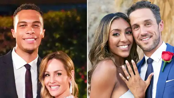 Bachelorettes Clare Crawley and Dale Moss Celebrate Tayshia Adams and Zac Clark Engagement