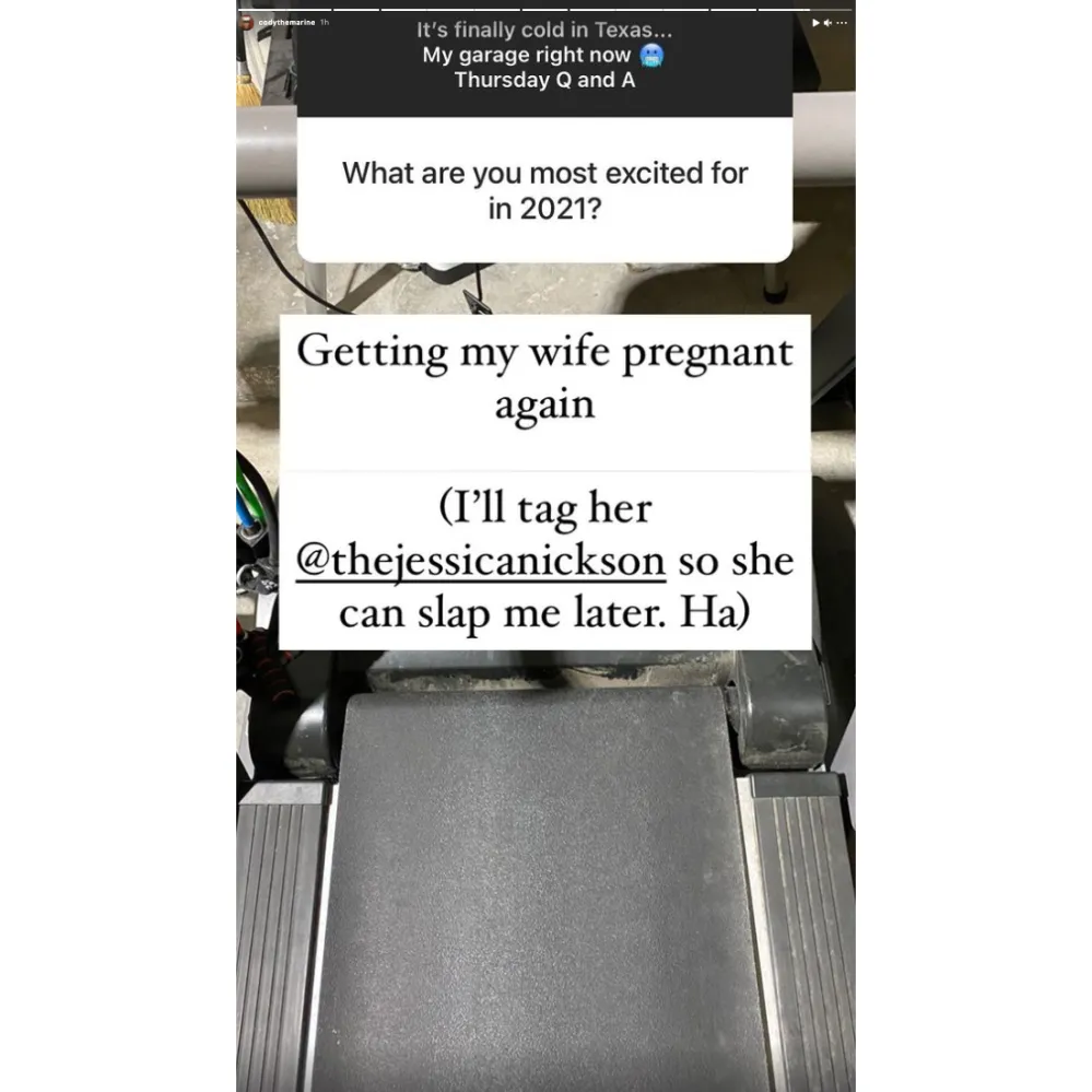 Big Brother&rsquo;s Cody Nickson I Want to Get Jessica Graf Pregnant Again in 2021