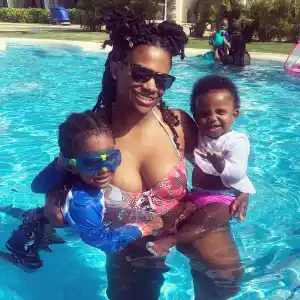 Pool Play! See Kandi Burruss’ Family and More Celeb Kids Swimming