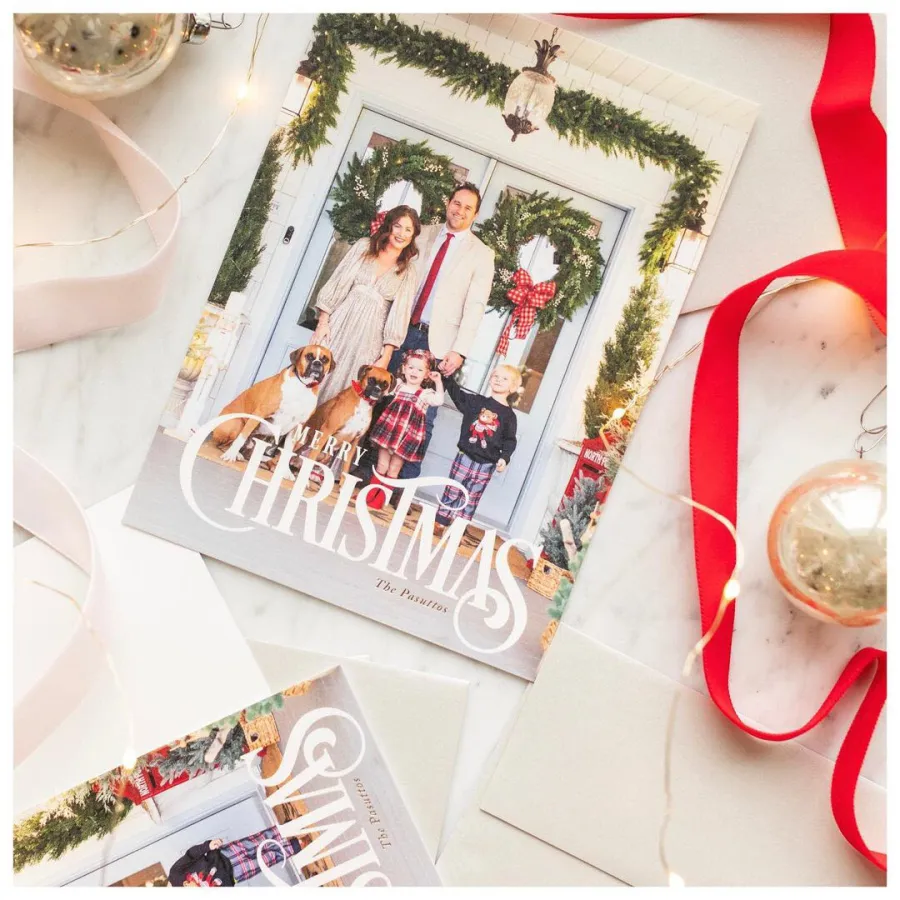 Celebrity Holidays Cards 2020 Jillian Harris