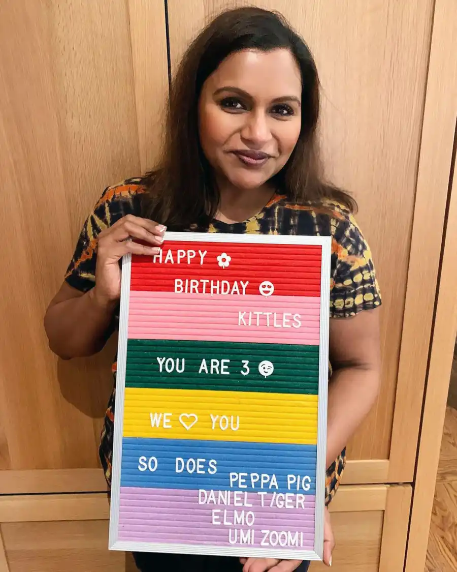 Mindy Kaling and More Celebs Celebrate Kids' Birthdays in Quarantine