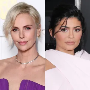 Charlize Theron Teases Kylie Jenner's Makeup Skills