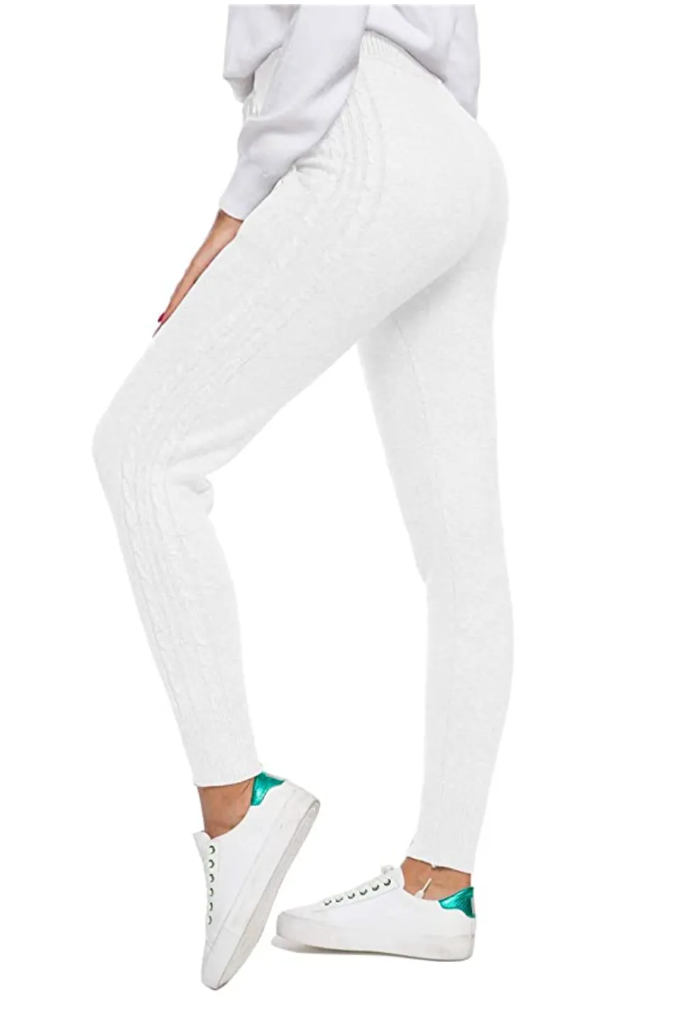 DAIMIDY Women's Cashmere Jogger Pants