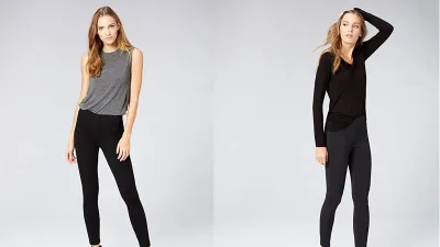 Daily Ritual Women's Seamed Front, 2-Pocket Ponte Knit Legging