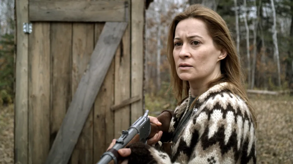 Camille Sullivan Devon Sawa Teases Thriller Hunter Hunter That Brutal Twist