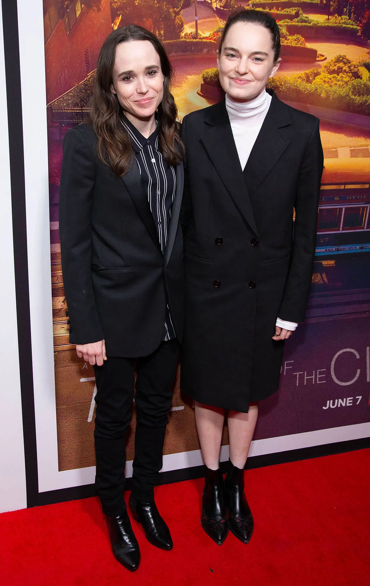 Elliot Ellen Page Wife Emma Portner Applauds Coming Out as Trans