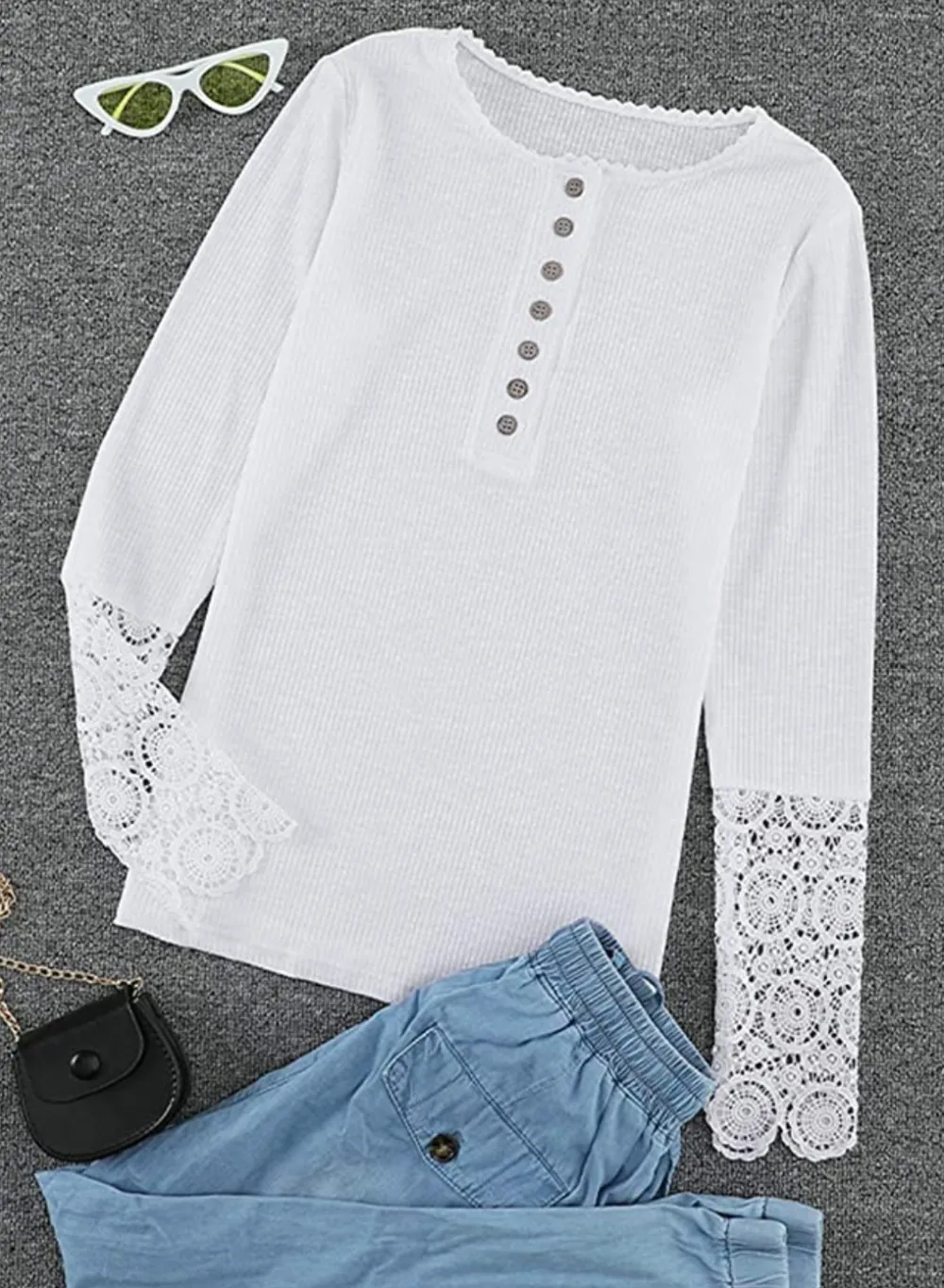 HOTAPEI Women's Long Sleeve V Neck Tunic Tops