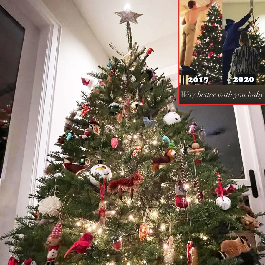 Hailey and Justin Bieber Celebrity Holiday Decorations Of 2020