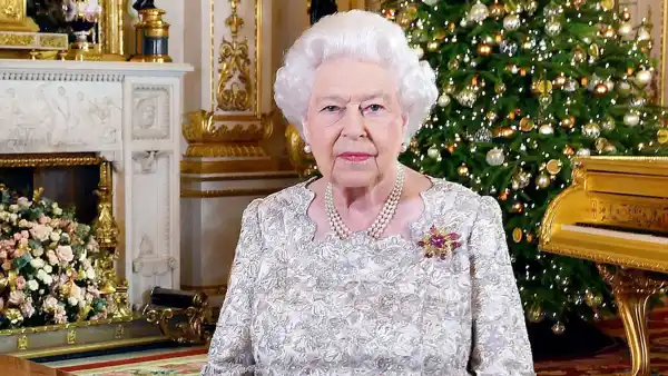 Inside Queen Elizabeth II Windsor Castle Christmas Decorations